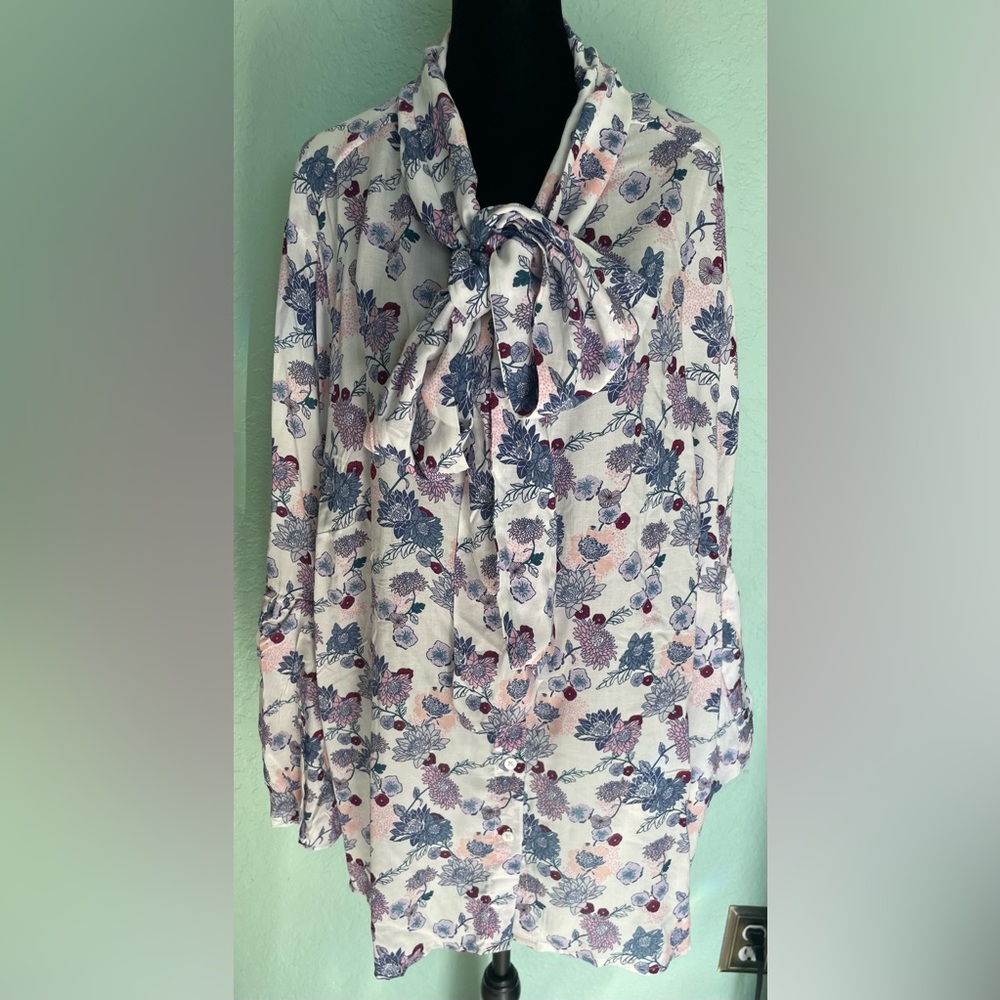 eShakti Multicolor Floral Top